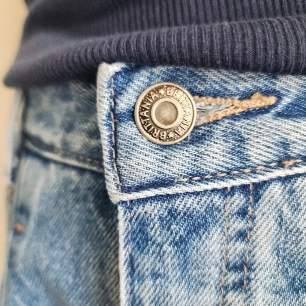 Vintage Baggy Fit Tall Brittania Mom Jeans - Picture 6 of 16